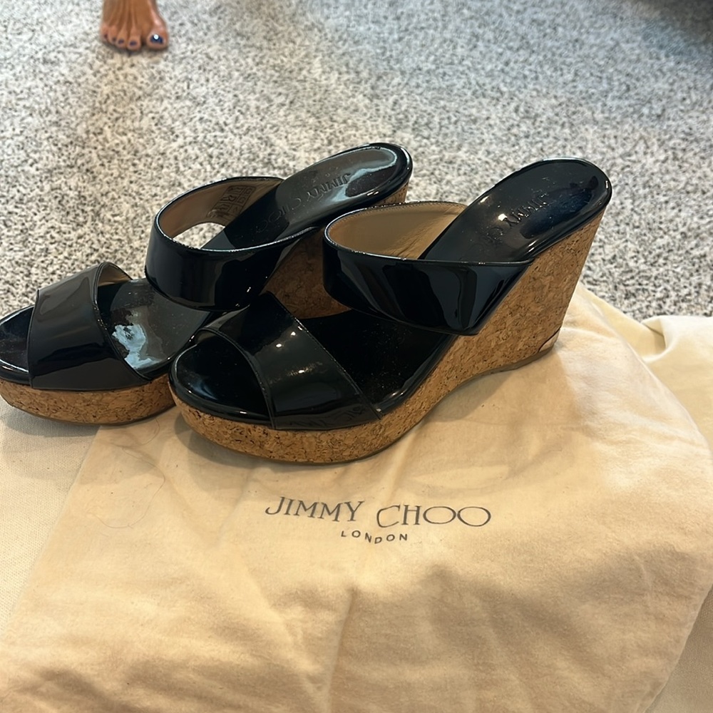 Jimmy Choo Cork Wedges